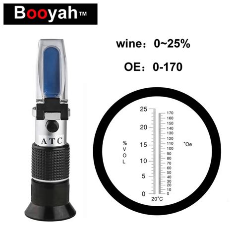 refractometer sugar content juice|sugar refractometer for grapes.